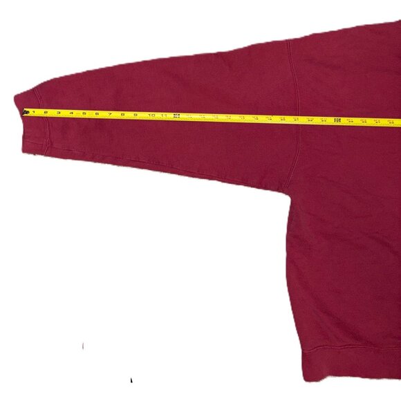 Oklahoma Sooner College Sweat Shirt Red Team Starter 2XL - Picture 3 of 6